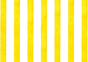 黄色の水彩のストライプ素材