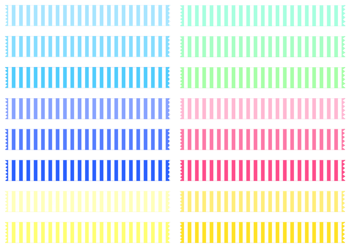 夏のマスキングテープの素材
