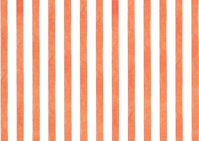 ストライプの背景イラスト(オレンジ色)