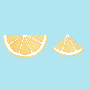 レモンの水彩イラスト素材