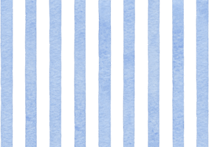 ストライプの水彩イラスト