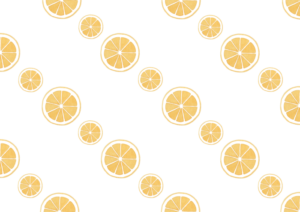 レモンの背景イラスト素材