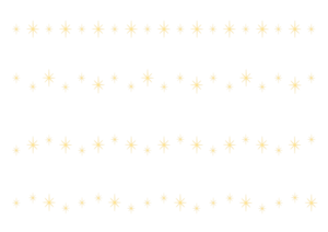 キラキラのラインイラスト