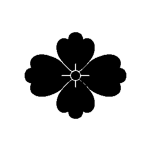 花菱の線画イラスト