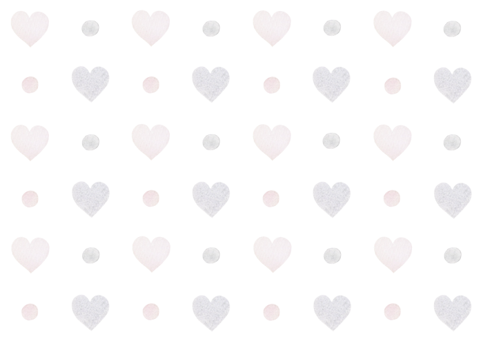 ハートの背景イラスト