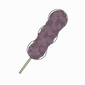 団子のイラスト