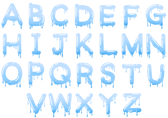 アルファベットのイラスト