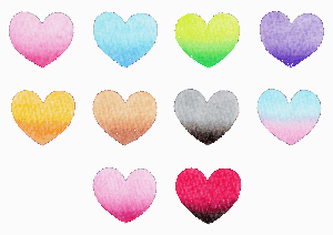 ハートのイラスト