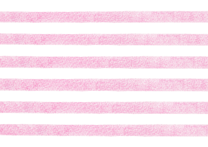 ピンクのボーダーのイラスト