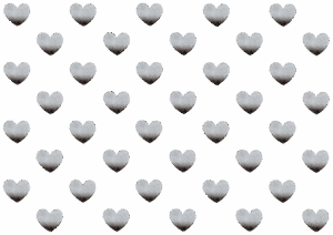 ハートの背景イラスト