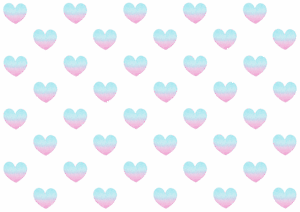 ハートの背景イラスト