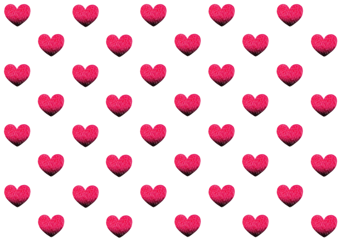 ハートの背景イラスト