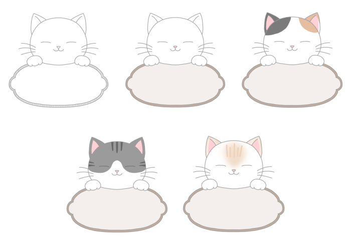 猫のイラスト