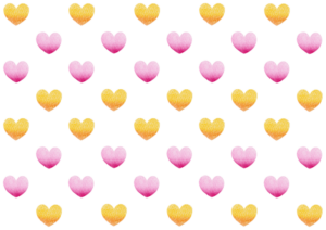 ハートの背景イラスト