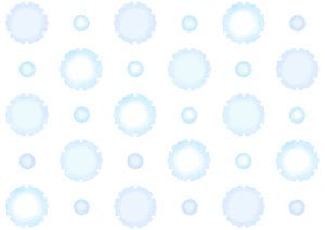 雪輪の背景イラスト